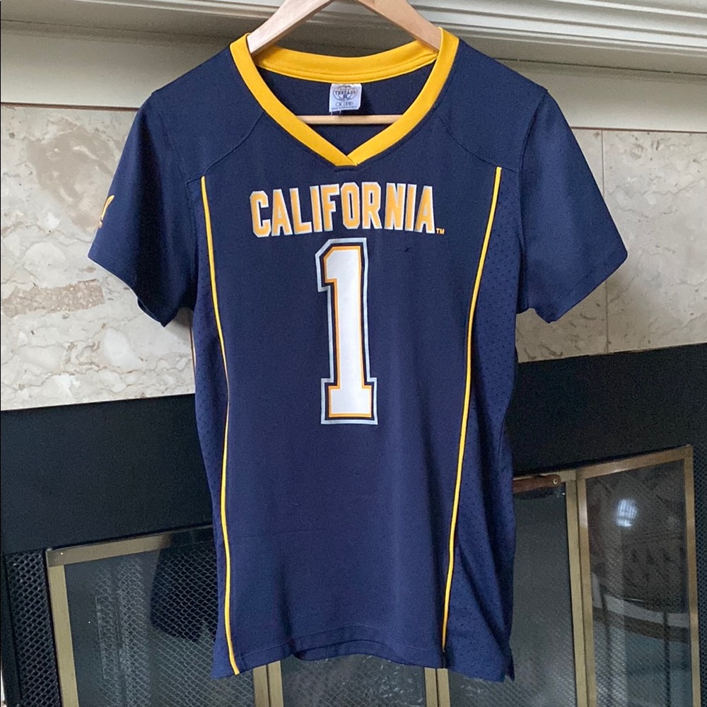 Cal Berkeley Bears V-Neck Jersey